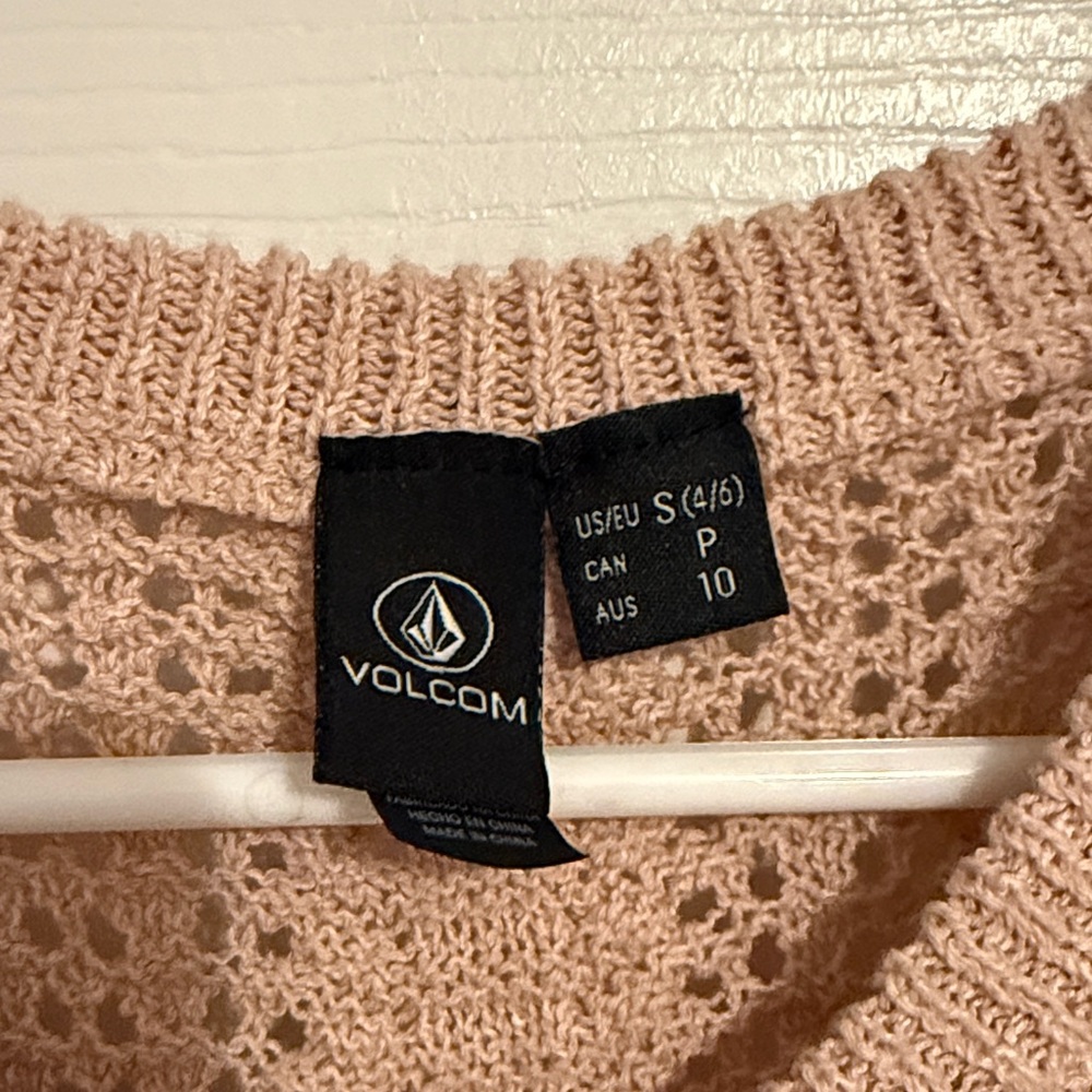 Volcom Tan Knit Tank Top - Picture 2 of 4